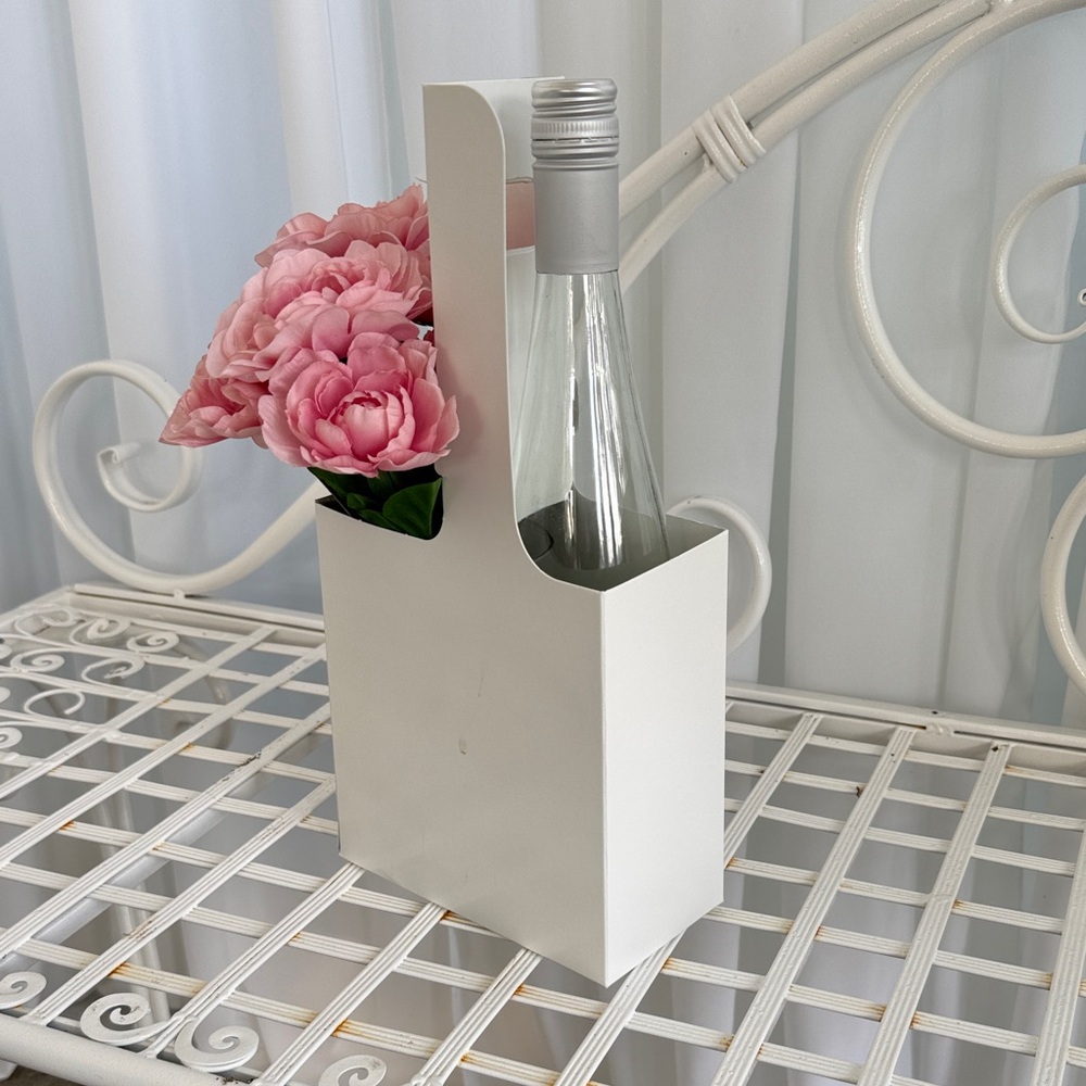 Wine Bottle & Flower Carrier - 5 pack